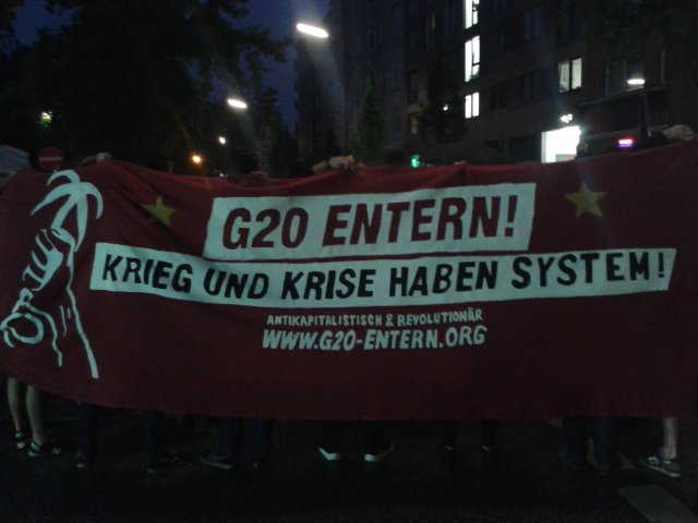 Anti-Kapitalistler Hamburg Zirvesi öncesi eyleme hazırlanıyor: G20 Cehenneme hoş geldin