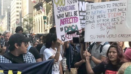 Trump’ın göçmen çocukları hedef alan kararı ABD’de protesto edildi