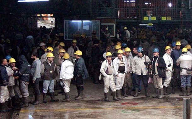 Zonguldak’ta Maden işçilerinin eylemi sendika zoruyla bitirildi 