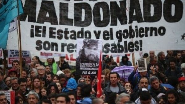 Arjantin: Santiago Maldonada Yaşıyor!