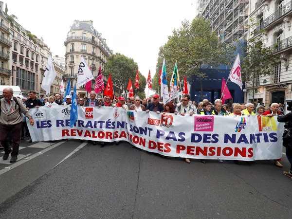 Fransa’da hükümetin ’emeklilik reformuna’ karşı eylem