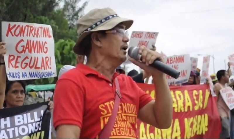 Filipinler’de iş cinayetlerine karşı eylem