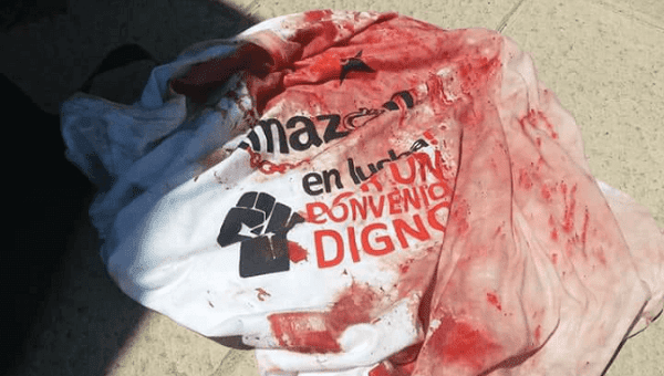 İspanya polisi grevdeki Amazon işçilerine saldırdı