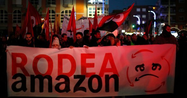 Avrupa’da Amazon işçilerinin grevleri sürüyor