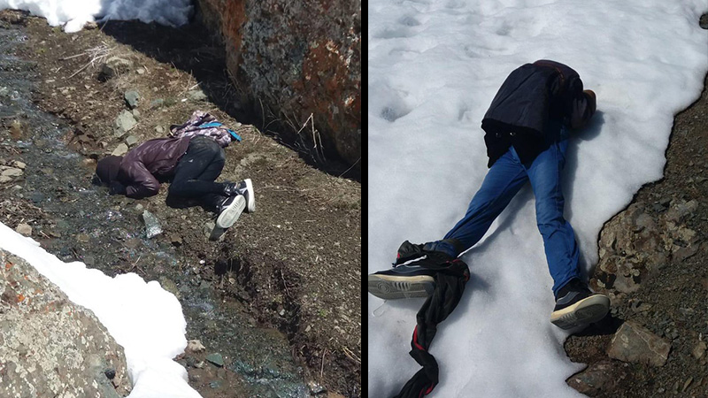 İran-Türkiye sınırında karların erimesiyle göçmenlerin cansız bedenleri ortaya çıktı