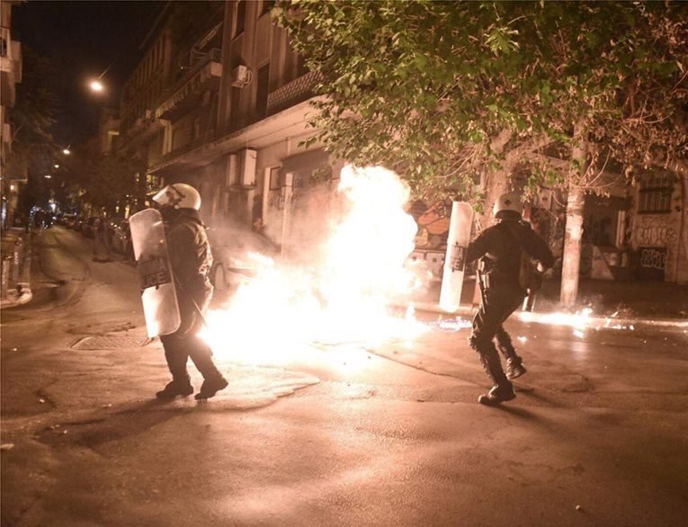 Yunanistan’da Anarşist Alexis’in Katilinin Serbest Bırakılmasına Karşı Eylemler