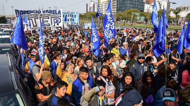 Arjantin’de hükümetin ekonomi politikalarına karşı eyleme polis saldırısı