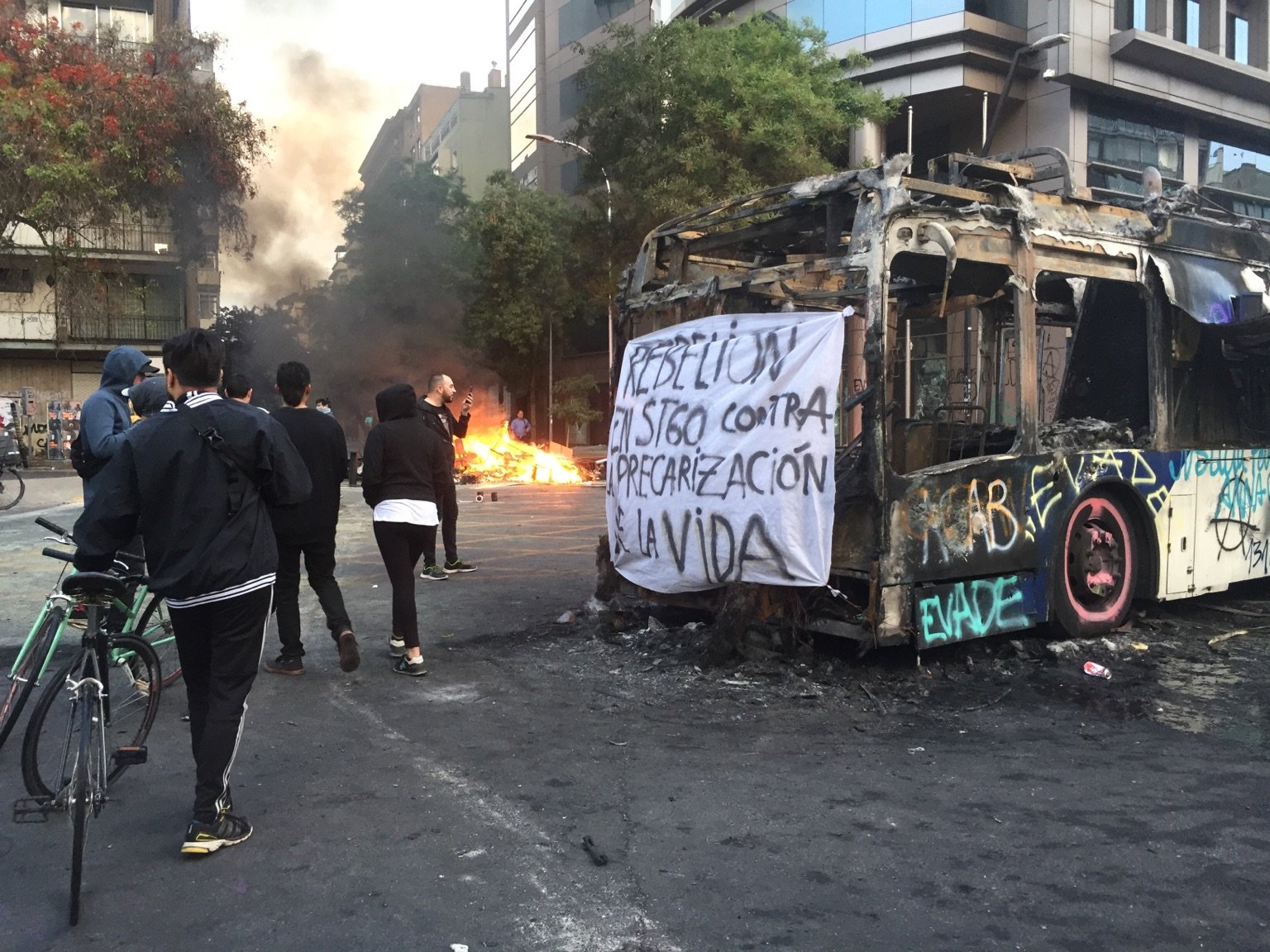 Şili’deki İsyan: Özgür Medya Raporu