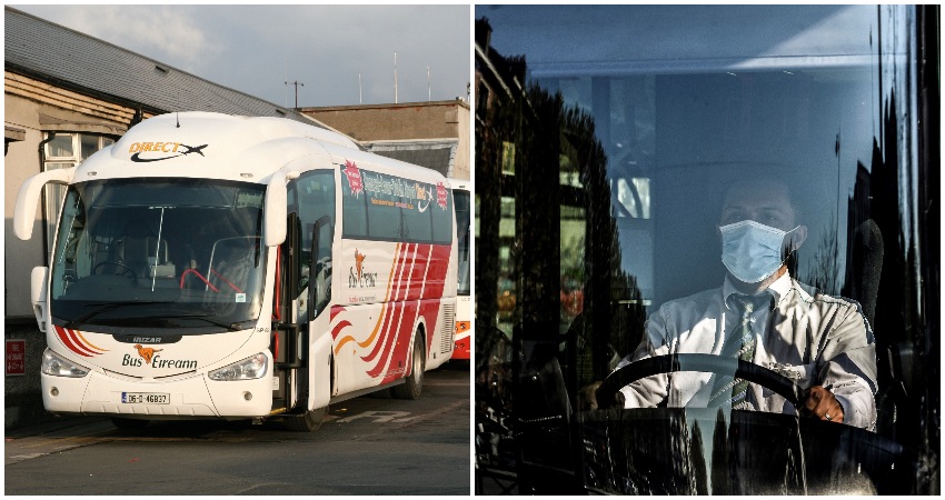 İrlanda’da otobüs şoförleri koronavirüs önlemlerinin alınması talebiyle greve çıktı