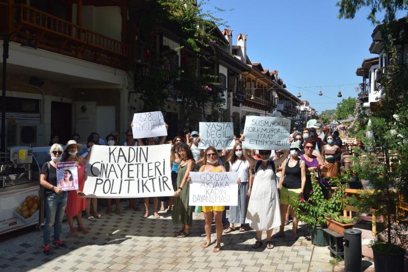 Kadınların Pınar Gültekin’in katledilmesinin ardından eylemleri sürüyor