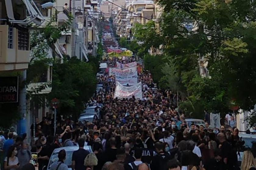 Yunanistan’da anti faşist müzisyen Pavlos Fyssas’ın katledilmesinin yıl dönümünde eylemler