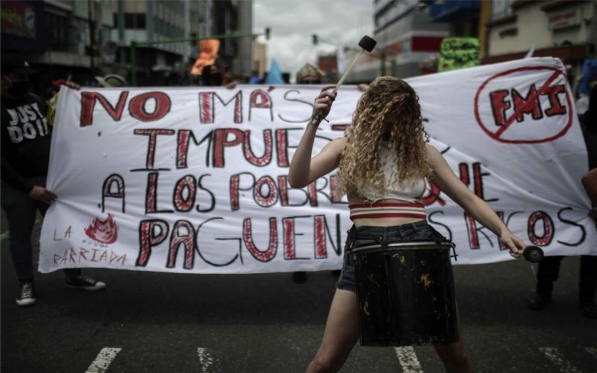 Kosta Rika’da IMF anlaşmasına karşı eylemler birinci haftasında sürüyor