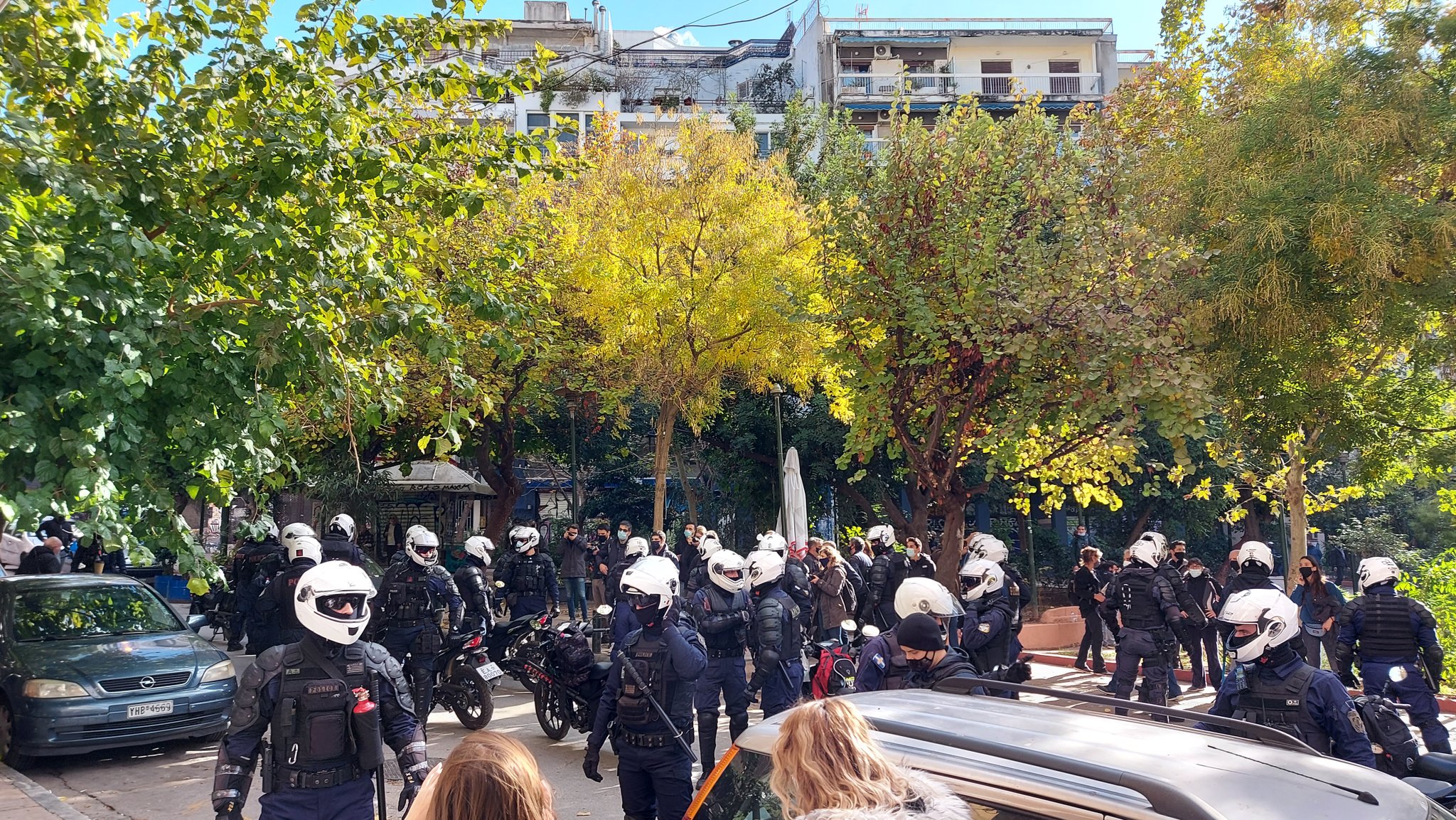 Alexis’in polis tarafından katledilmesinin 12. yılında Yunanistan’da eylemler