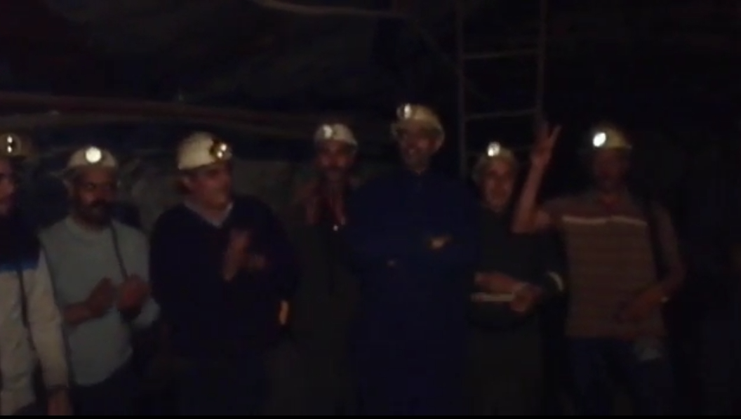 Fas’ta maden işçileri yerin 700 metre altında grevde