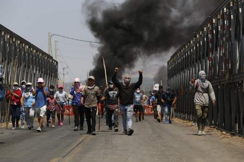 Peru’da tarım işçileri taleplerinin karşılanmaması nedeniyle blokaj eylemlerine yeniden başladı