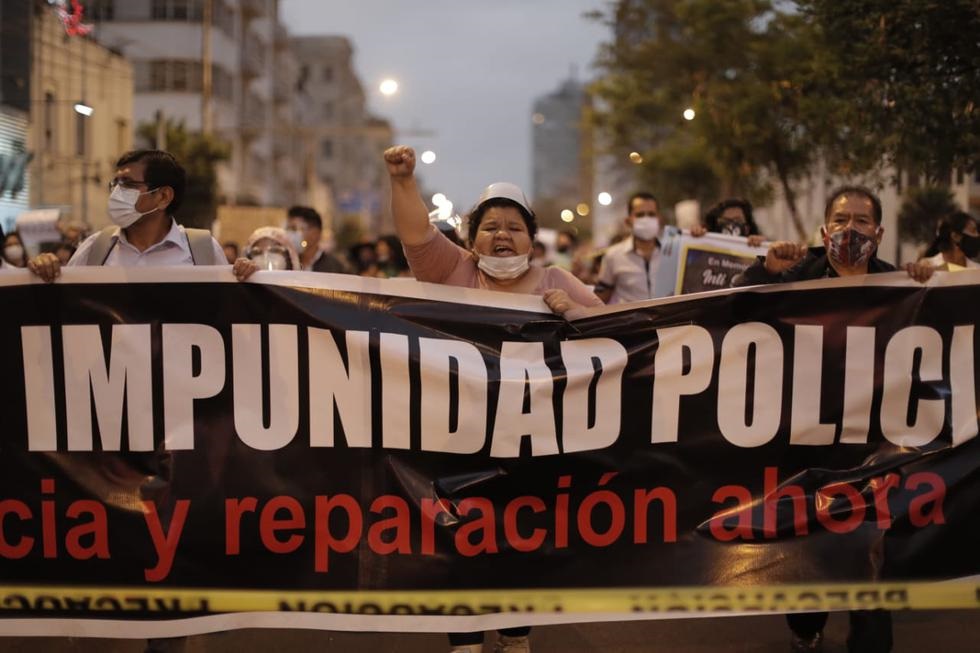 Peru’da polis tarafından öldürülenlere adalet talebiyle eylem