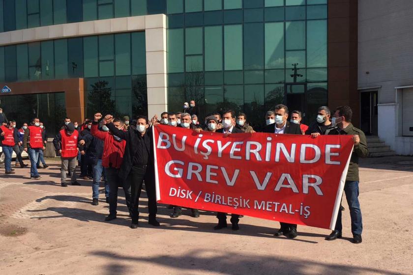 Kocaeli’deki Cem Bialetti fabrikasında işçiler greve çıktı