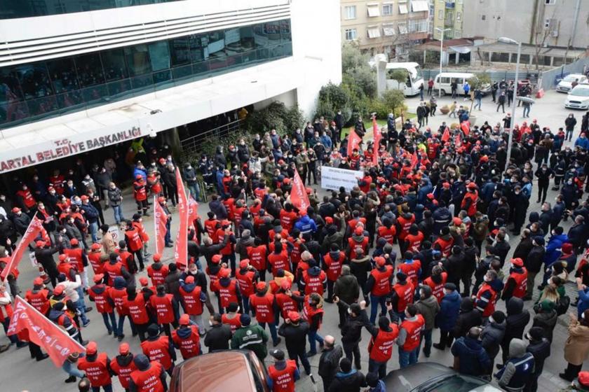 Genel-İş Kartal Belediyesi’nde de greve saatler kala işçilere rağmen  sözleşmeyi imzaladı