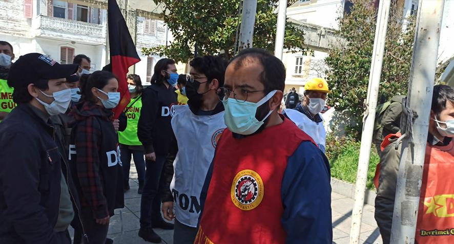 Bakırköy’de 1 Mayıs için eylem yapmak isteyen işçilere polis saldırdı