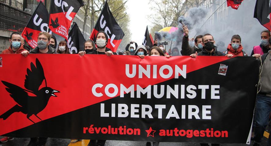 Aşırı sağın yükselişine karşı Paris’te anarşist ve antifaşistler sokağa çıktı
