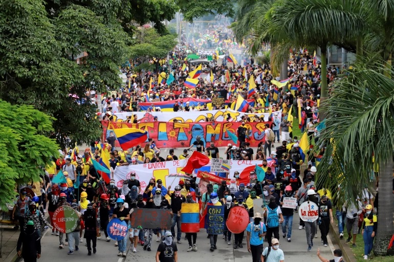 Kolombiya’da devletin saldırılarına rağmen eylemler devam ediyor