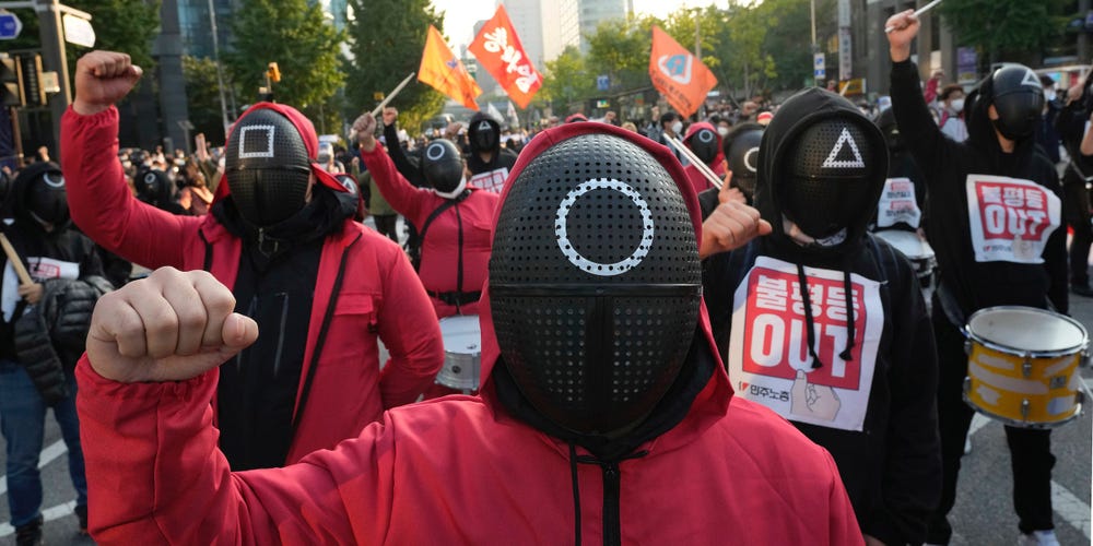 Güney Kore’de 550 bin işçi greve çıktı