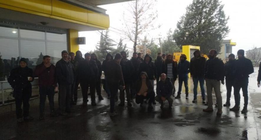 Şırnak’ta maden işçileri ücretlerine zam yapılması talebiyle fiili greve başladı